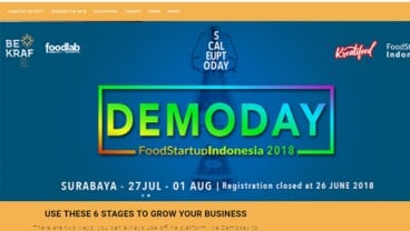 Bekraf Pilih 95 Startup Kuliner Ikuti Demoday FSI