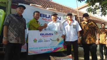 PTPN Group Salurkan Bantuan untuk Korban Bencana Banjir Bandang Banyuwangi