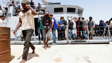 Kapal Migran Tenggelam di Libia, 100 Orang Hilang