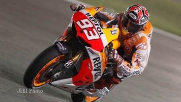 MotoGP Belanda: Marquez Juara, Rossi Gigit Jari di Posisi 5