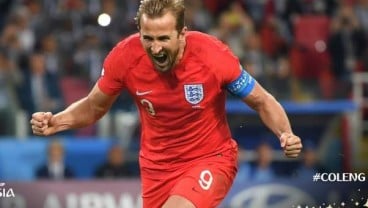 Hasil Inggris Vs Kolombia: Gol Penalti Kane Dibalas Mina, Skor 1-1 