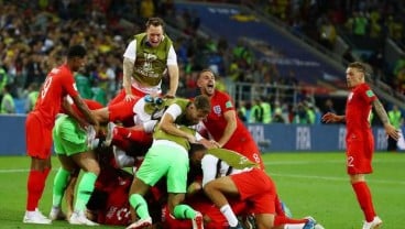 Hasil Inggris vs Kolombia: Menang Adu Penalti, Inggris ke Perempat Final 