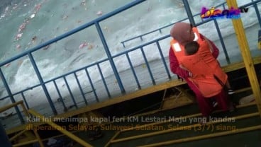 Uang Rp30 Miliar Bank Sulselbar Berhasil Diselamatkan dari KM Lestari Maju