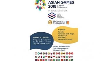 Sambut Asian Games 2018, Unpad Selenggarakan Parade Olahraga Tradisional Asia