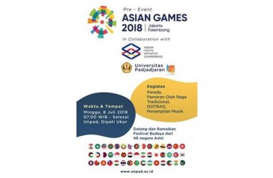 Sambut Asian Games 2018, Unpad Selenggarakan Parade Olahraga Tradisional Asia