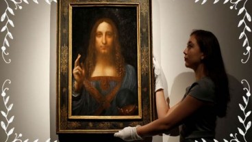 Inilah Lukisan Termahal Di Dunia Karya Da Vinci, Dibeberkan Ke Umum Di Pameran Di Sini  