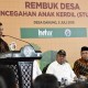Cegah ‘Stunting’, Jusuf Kalla dan Presiden World Bank Pimpin Forum Pertemuan Desa