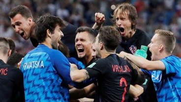 Hasil Rusia Vs Kroasia: Kalahkan Rusia, Kroasia Vs Inggris di Semifinal