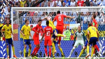 PIALA DUNIA 2018: Pers Inggris Tanggapi Positif Langkah The Three Lions