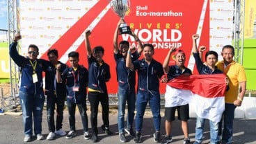 Sapuangin XI EVO Juara Balap di Shell Eco-Marathon 2018