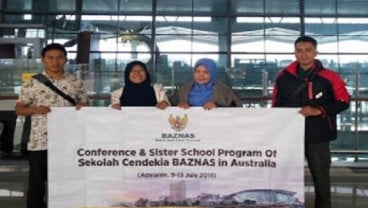 Empat Guru Sekolah Cendikia Baznas Hadiri Konferensi di Australia