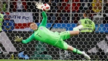 PIALA DUNIA 2018: Jordan Pickford, Kiper Muda Andalan The Three Lions