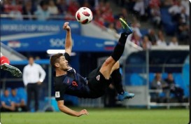 PIALA DUNIA 2018: Kroasia vs Inggris, Ini Komen Kramaric Tentang Semifinal