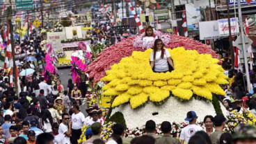 Tomohon International Flower Festival Incar 200.000 Pengunjung