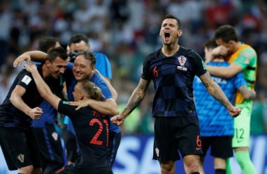 HASIL INGGRIS VS KROASIA: Kalahkan Inggris, Kroasia Vs Prancis di Final