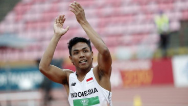 Jokowi Sebut Kemenangan Zohri Modal Bagi Indonesia di Asian Games 2018