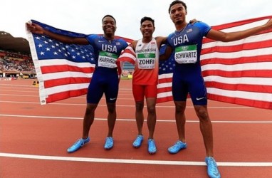 Lalu Muhammad Zohri Juara Dunia Lari 100 Meter. Pejabat dan Elite Indonesia Ucapkan Selamat
