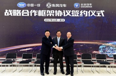 Tiga Perusahaan Otomotif China Bentuk Perusahaan Ride-Sharing