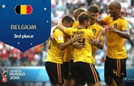 Hasil Inggris Vs Belgia: Kalahkan Inggris, Belgia Juara Tiga Piala Dunia 2018