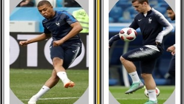 FINAL PIALA DUNIA 2018: Mbappe dan Griezmann Cetak Gol, Dibalas Luka Modric. Begitu Perkiraan Menhub Budi Karya Sumadi