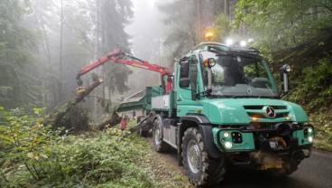 Mercedes Benz Tampilkan Tiga Truk Khusus Unimog di Interforst 2018