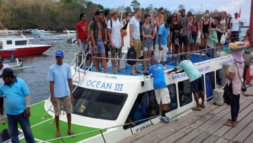 Cuaca Buruk, Kapal Cepat Padangbai-Gili Trawangan Dilarang Beroperasi