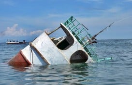 Kapal Terbalik di Perairan Lebak, 2 Orang Meninggal