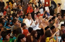 Beri Kuis Berhadiah Sepeda Boneka, Presiden Bingung Kok Ada Anak Menangis