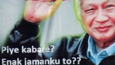 Slogan Penak Zamanku dan Memori Publik Soal Soeharto