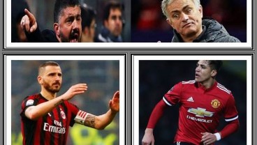 INTERNATIONAL CHAMPIONS CUP 2018: AC Milan vs Manchester United, Prediksi, Head To Head, Line Up: Sanchez vs Bonucci