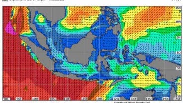 Gelombang 6 Meter masih Mengancam Pesisir Selatan Jawa dan Bali-Nusa Tenggara