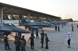 Delapan Pesawat F-16 Indonesia ke Australia Latihan Tempur