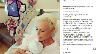 Berkat Bayi Tabung, Aktris Brigitte Nielsen Lahirkan Anak Kelima Jelang Usia 55 Tahun