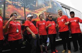 100 Bus Bertema Wonderful Indonesia Siap Beroperasi saat Asian Games