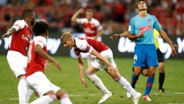 INTERNATIONAL CHAMPIONS CUP 2018: Atletico Madrid Pukul Arsenal 3-1 Lewat Adu Penalti