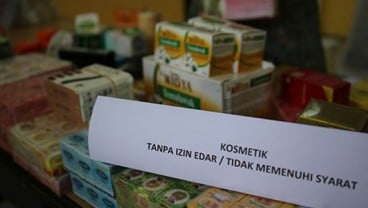 Balai Besar POM Sita Kosmetik Ilegal Senilai Rp11 Miliar