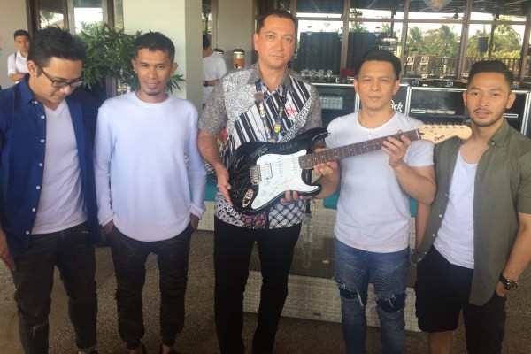 Grup band Noah akan tampil dalam Hard Rock Hotel Bali Anniversary 20th Music Concert dalam rangka ulang tahun hotel tersebut, Sabtu (28/7)./Bisnis-Akhirul Anwar