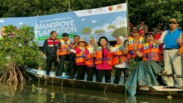 Wima Ina Surabaya Tanam 5.000 Bibit Mangrove