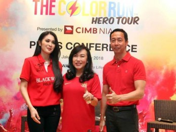 CIMB Niaga Gelar Color Run ke-5 September Mendatang