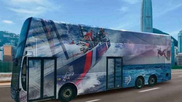 Bus Tingkat Surabaya Mulai Uji Coba