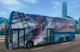Bus Tingkat Surabaya Mulai Uji Coba