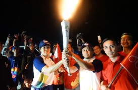 Obor Asian Games Diarak di Aceh