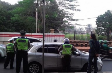 600 Polisi Diturunkan Amankan Tilang Ganjil-Genap