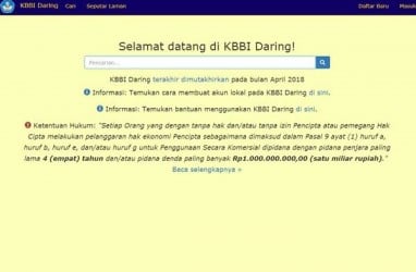 Kamus Besar Bahasa Indonesia: Lebih dari 21 Juta Orang Gunakan KBBI Versi 5 Daring