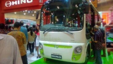 Mejeng di GIIAS, Bus Listrik Hino Ini Unik. Seperti Apa?