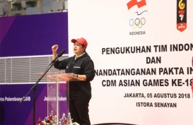 Kukuhkan Tim Indonesia Untuk Asian Games 2018, Menko Puan Minta Atlet Berjuang Sekuat Tenaga