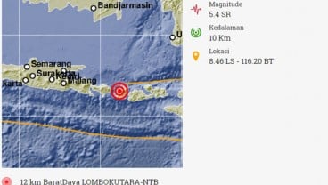 Gempa Lombok: Hingga Senin Pagi Terjadi 8 Gempa Susulan 3,7 hingga 5,6 SR. Ini Datanya