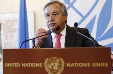 GEMPA LOMBOK: Sekjen PBB Antonio Guterres Bersedih
