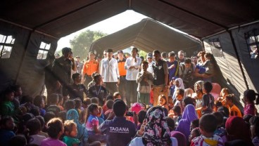 Kemenkes Kirimkan 2 Ton Makanan Tambahan ke Lombok