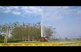Semburan Air di Sidolaju Ngawi Masih 30 Meter di Hari Keempat